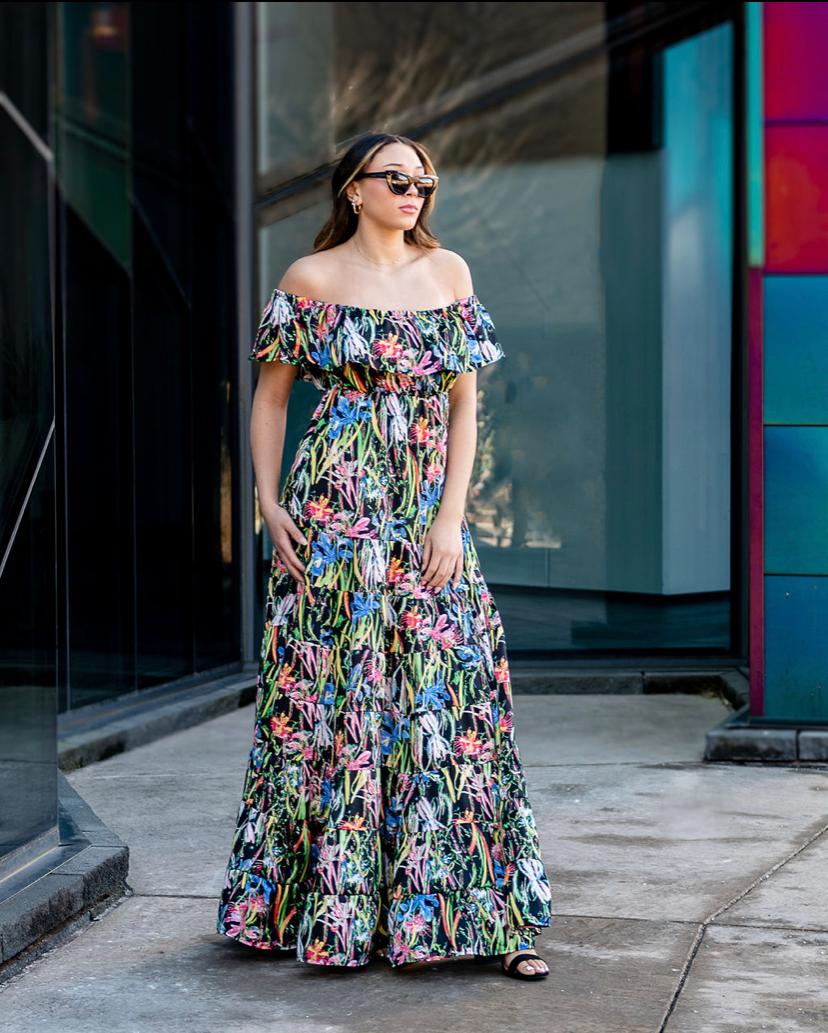 m&s maxi dresses MS Square Neck Maxi Dress Miss Cocky