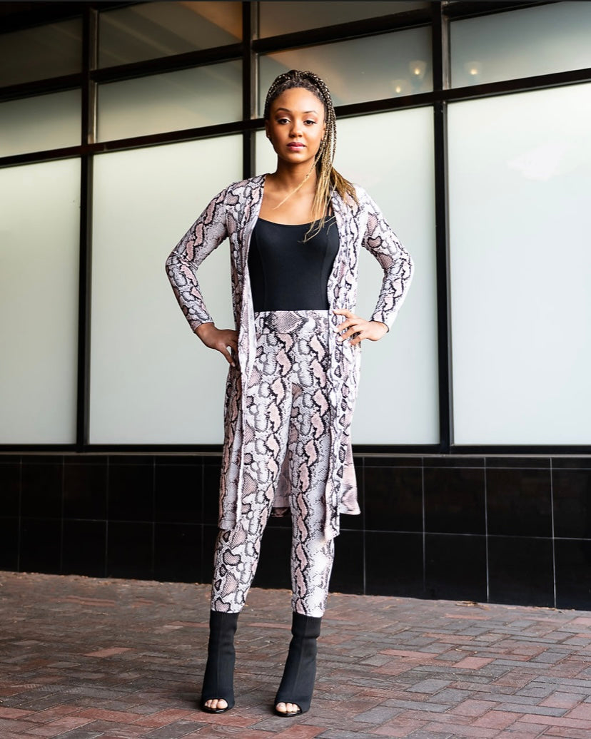 Cardigan and Leggings Set